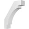 Ekena Millwork 6-in. W x 22-in. D x 28-in. H Merced Architectural Grade PVC Knee Brace BRCP06X22X28MRC - alternate 1